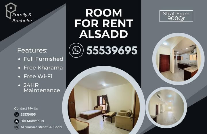 ROOM unit for rent in Qatar