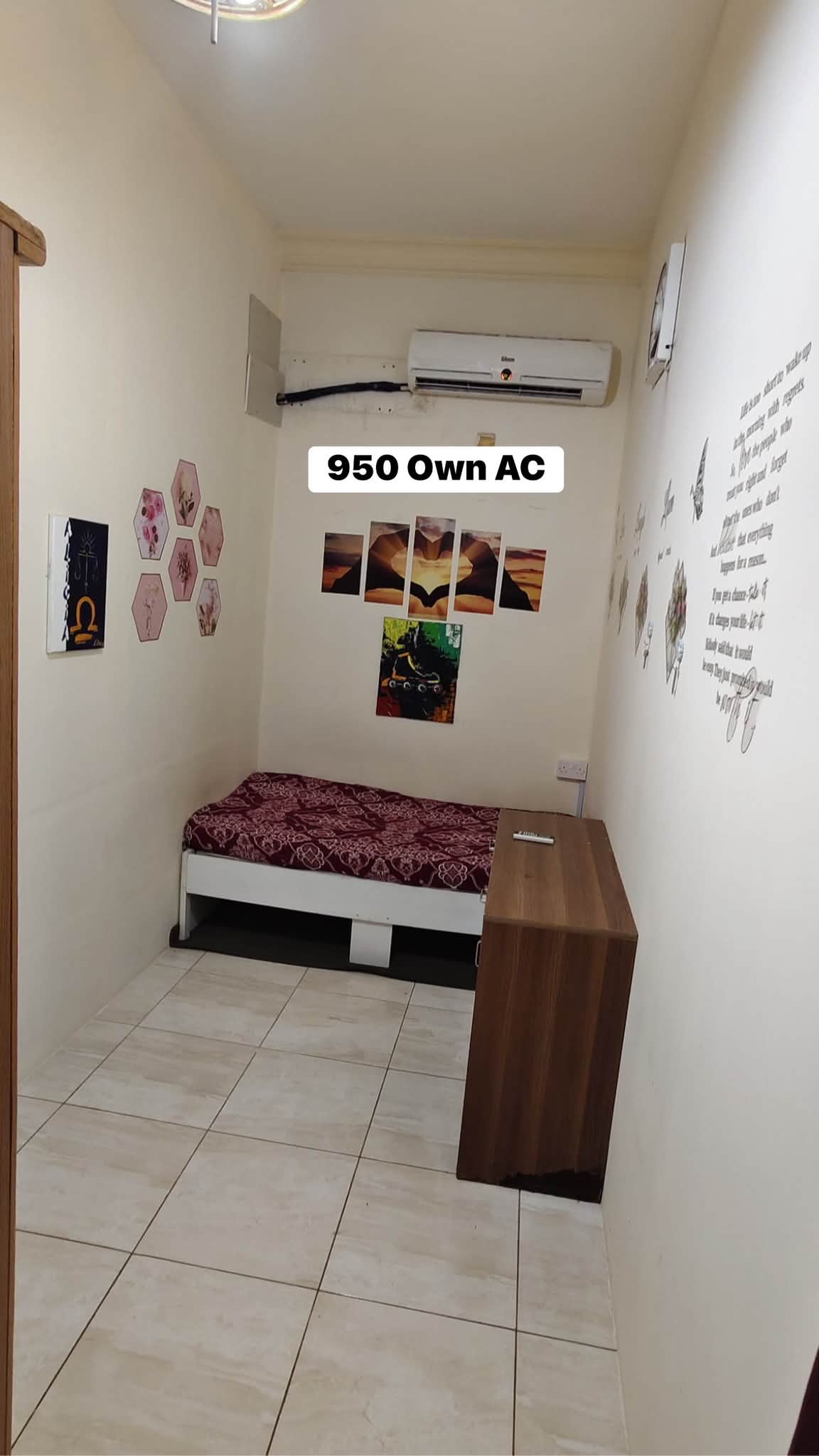 Partition for rent in Al Mansoura