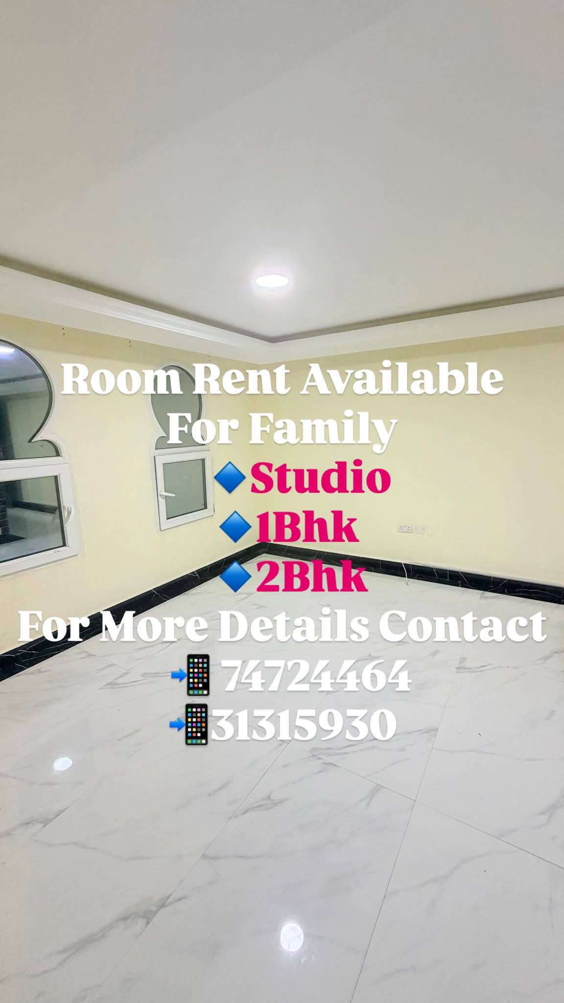 STUDIO unit for rent in Qatar