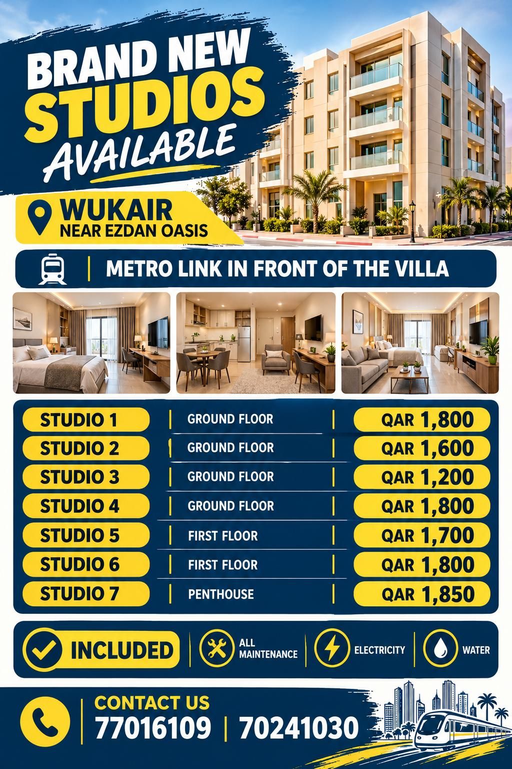 PARTITION unit for rent in Qatar